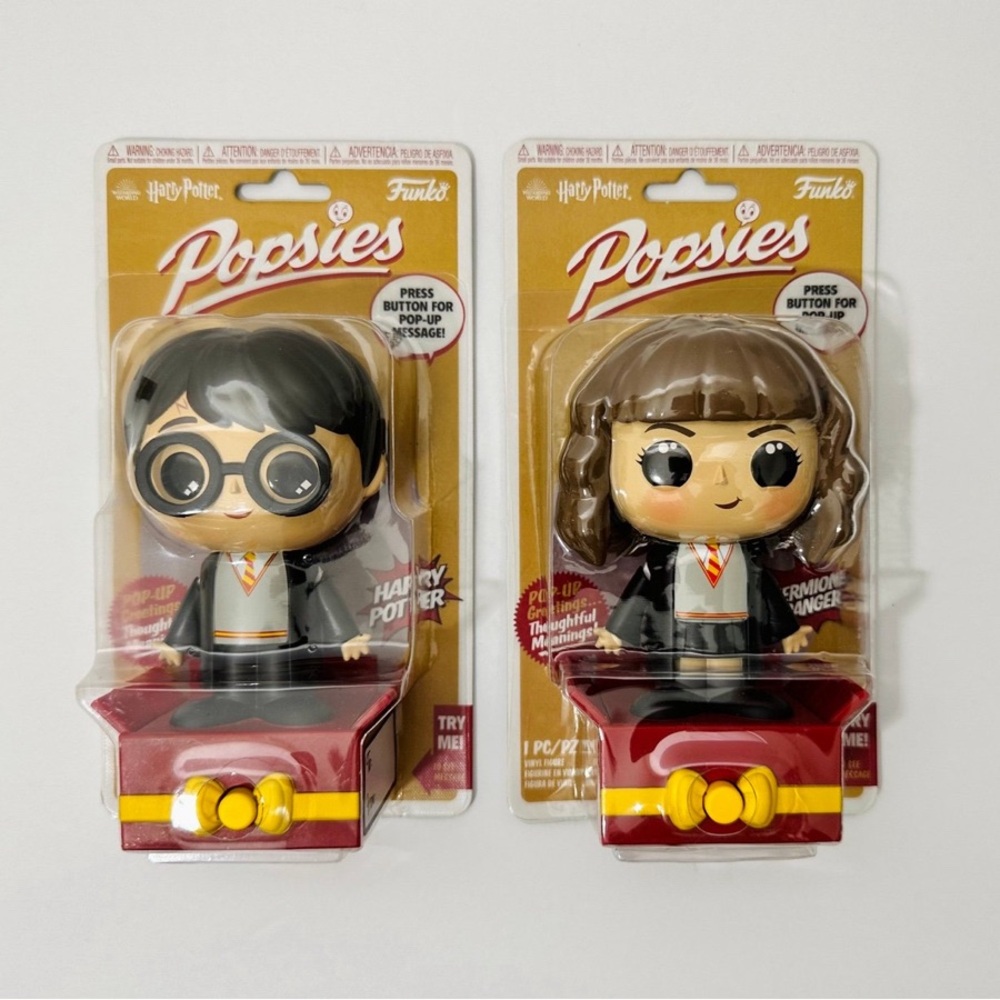 🆕 Funko Popsies Harry Potter - Harry & Hermione Granger Set